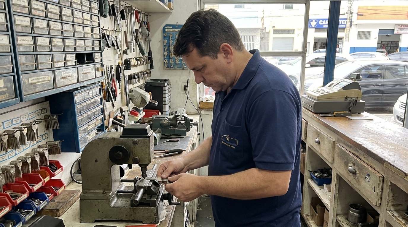 Confecção de Chave Automotiva profissional em Belo Horizonte‑MG