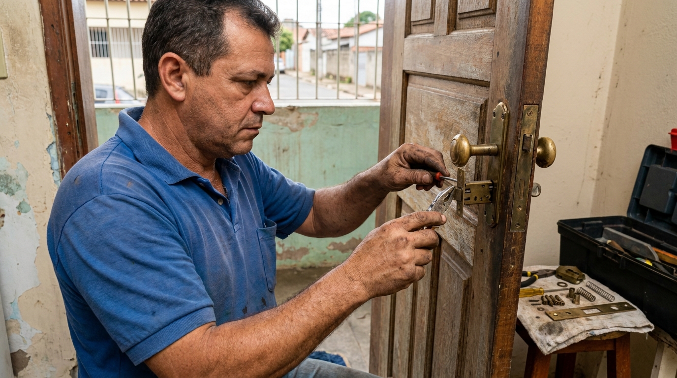 Conserto de Fechadura Residencial perto de mim em Belo Horizonte‑MG