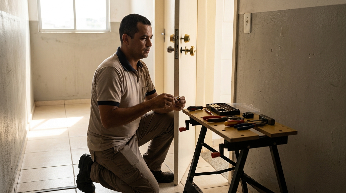 Troca de Segredo Residencial profissional em Belo Horizonte‑MG
